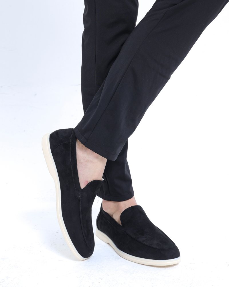 GREYWOOD SUEDE LOAFERS