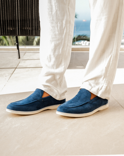 GREYWOOD SUEDE LOAFERS