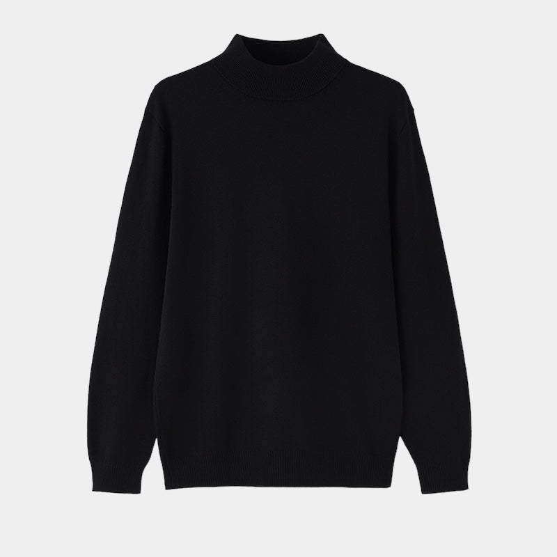 GREYWOOD ALL BLACK SWEATER