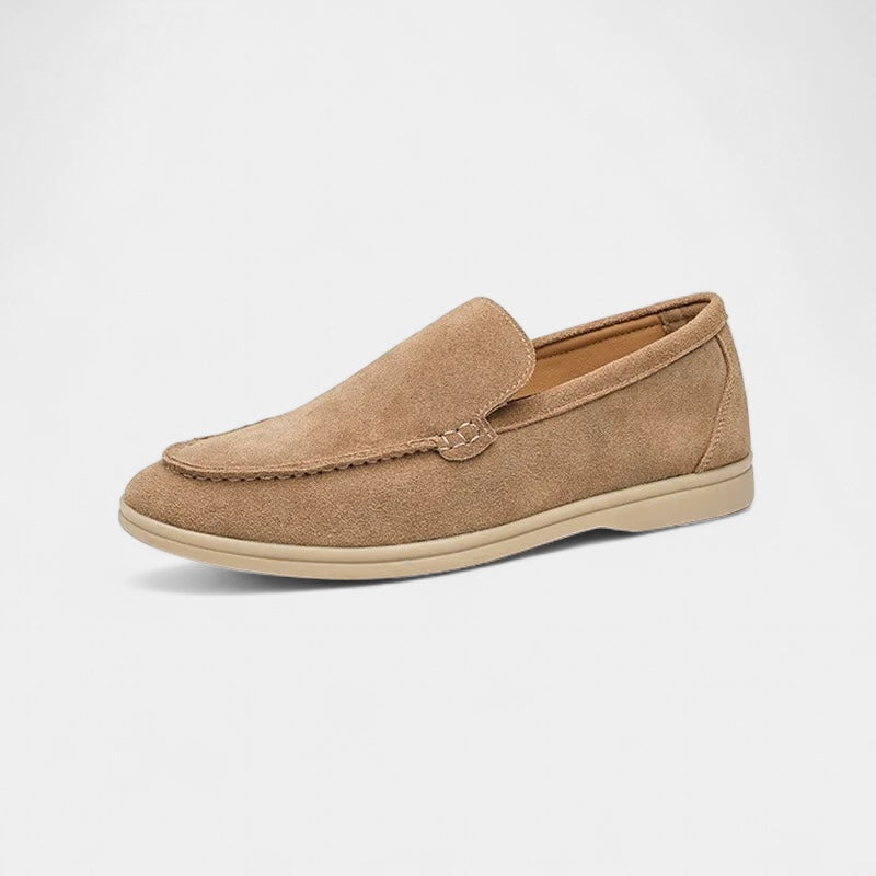 GREYWOOD SUEDE LOAFERS