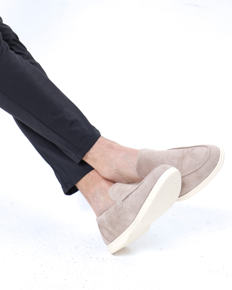 GREYWOOD SUEDE LOAFERS
