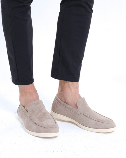 GREYWOOD SUEDE LOAFERS