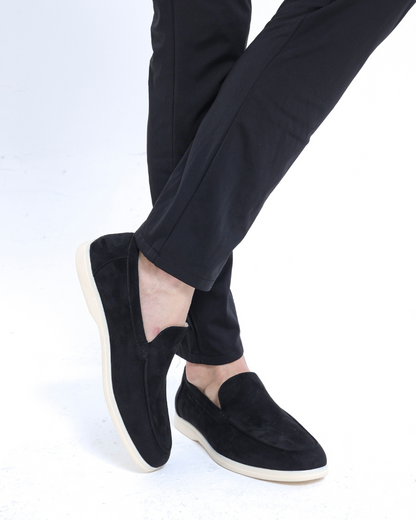GREYWOOD SUEDE LOAFERS