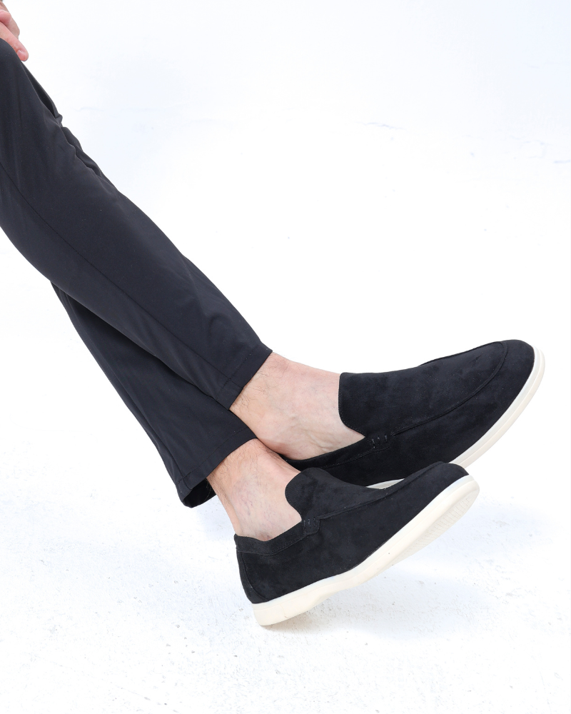 GREYWOOD SUEDE LOAFERS
