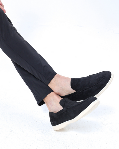 GREYWOOD SUEDE LOAFERS