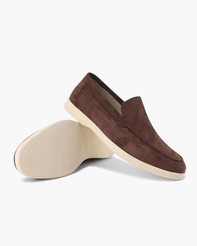 GREYWOOD SUEDE LOAFERS