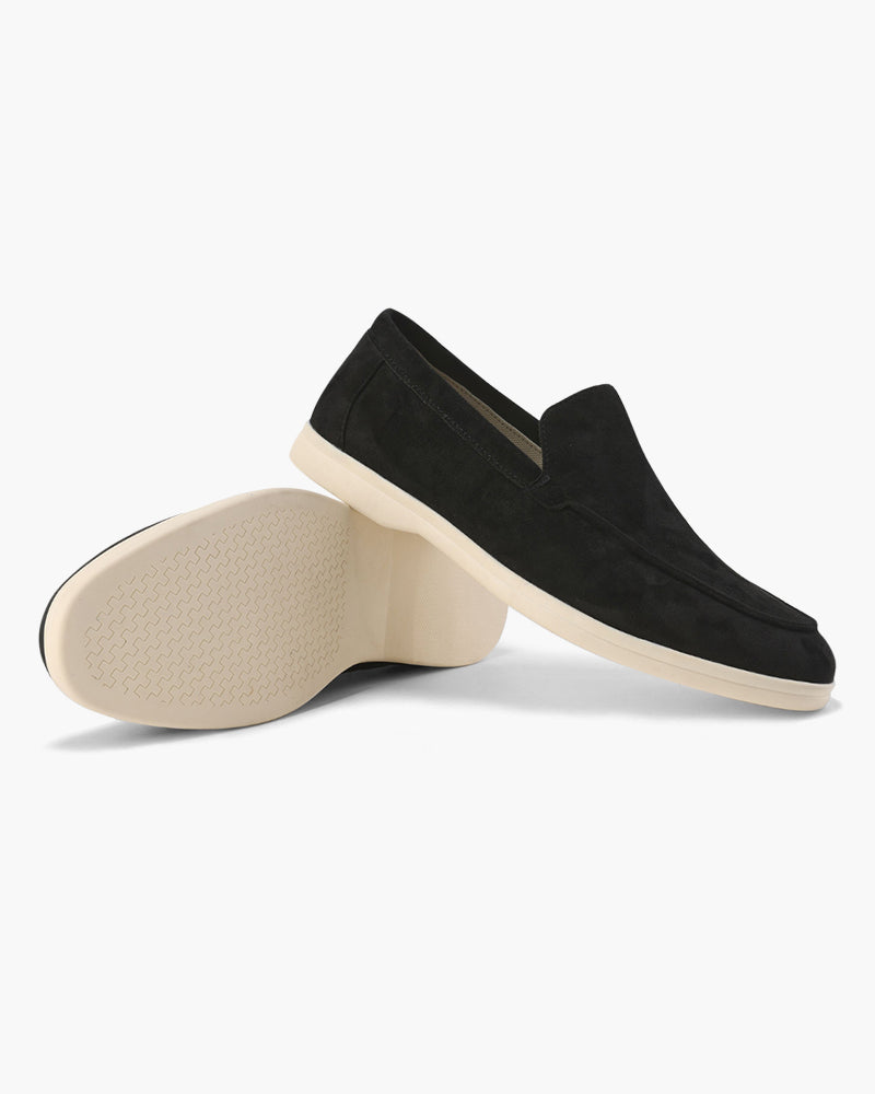 GREYWOOD SUEDE LOAFERS