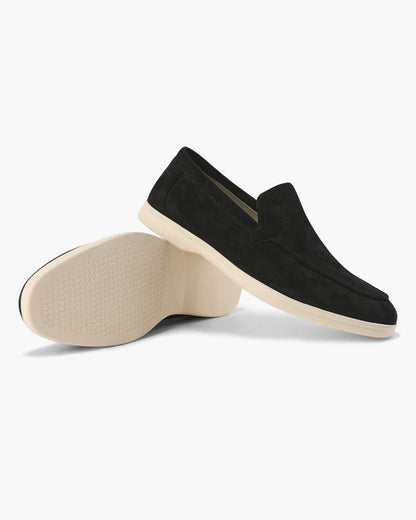 GREYWOOD SUEDE LOAFERS