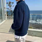 GREYWOOD HALF-ZIP SWEATER