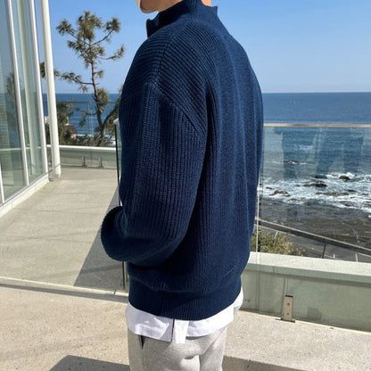 GREYWOOD HALF-ZIP SWEATER